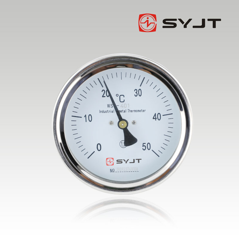 WSS-401 axial bimetallic thermometer