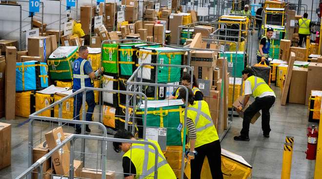 Amazon workers