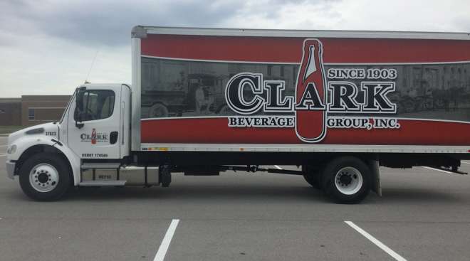 C.C. Clark truck