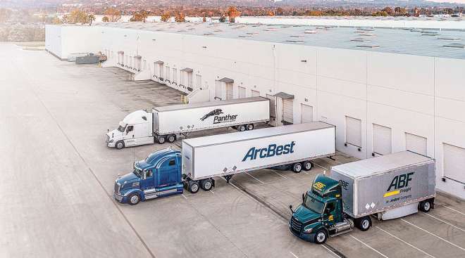 ArcBest trucks