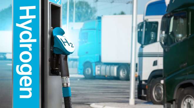 hydrogen truck fueling