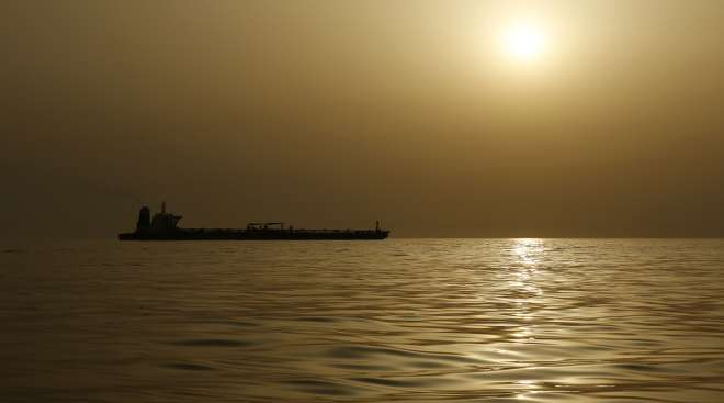 Iranian crude oil tanker