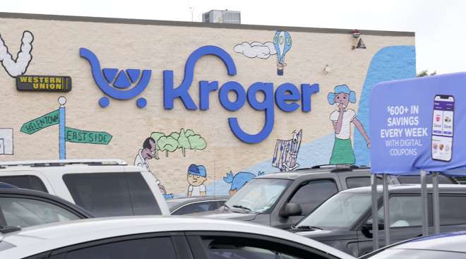 A Kroger store