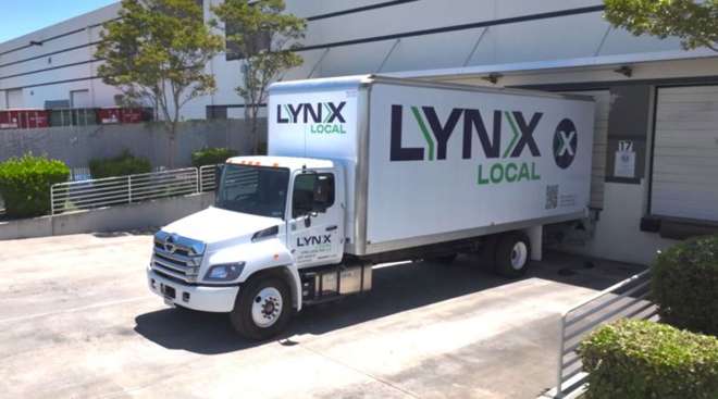 Lynx Logistics truck