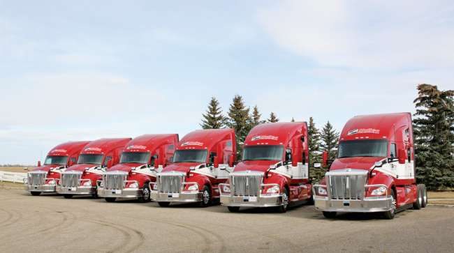 Mullen Group trucks