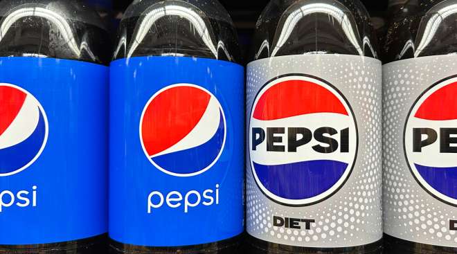 Pepsi bottles