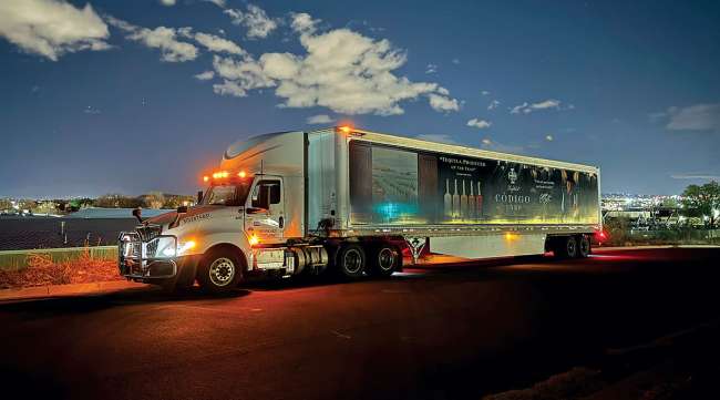 Southern Glazer's Wine &amp; Spirits truck