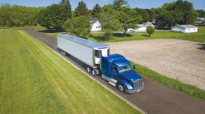 Refrigerated tractor-trailer