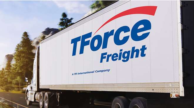 TForce Freight truck