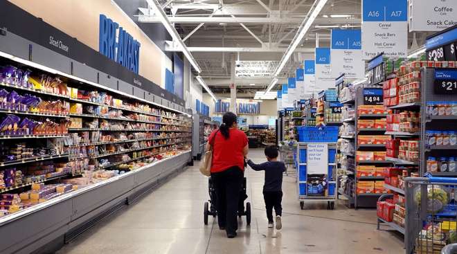 Walmart grocery shoppers