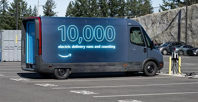 Amazon van charging