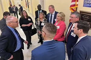 Akoon meeting with Rep. Pete Stauber