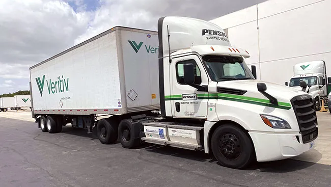 Veritiv Corp. truck